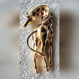 Vintage Fernando Originals Giraffe Pin Brooch
